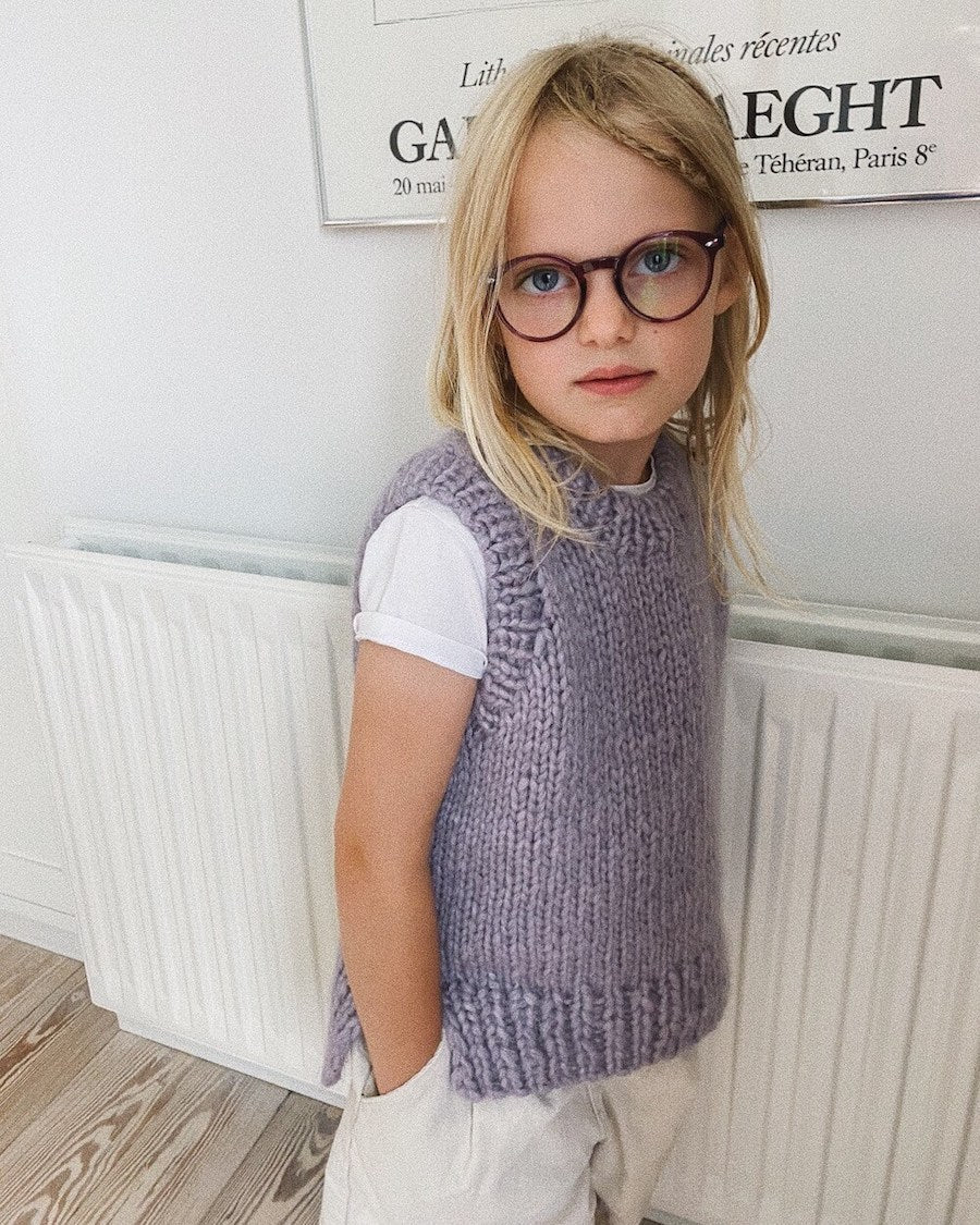 Holiday Slipover Junior PetiteKnit