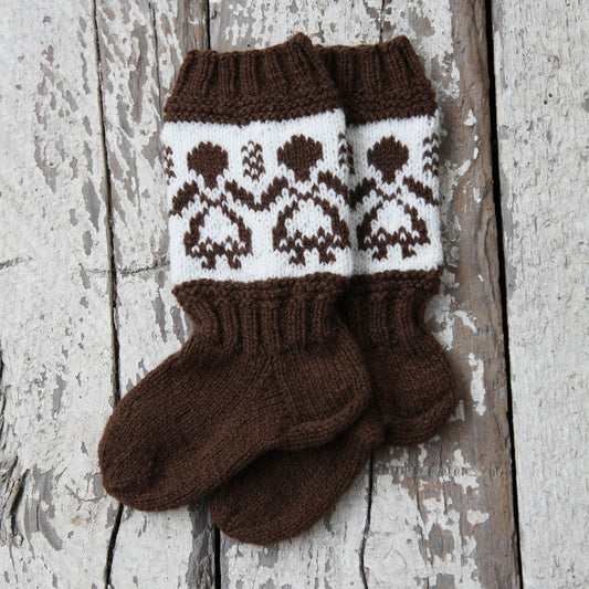 Pepperkakesokken Hillesvåg Ullvarefabrikk Garnpakke