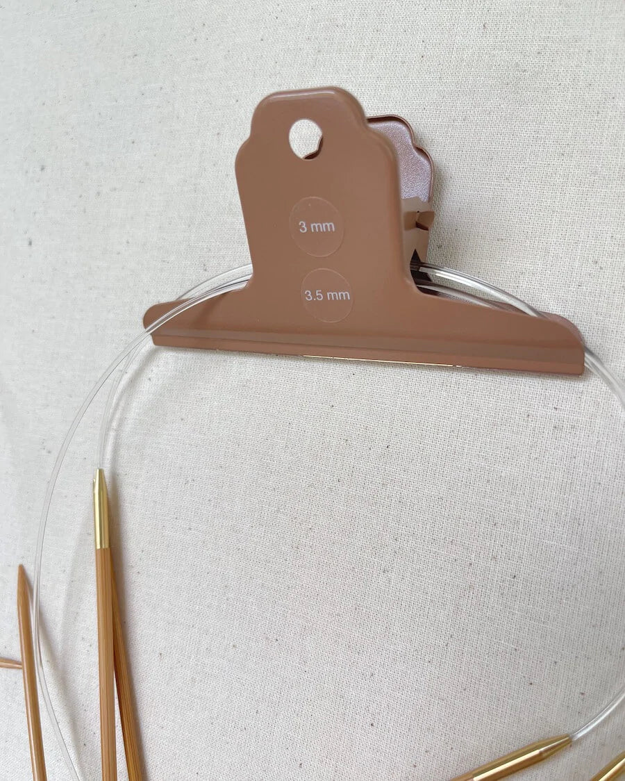 "Get your needles organized" Rundpinneklemmer 6pk PetiteKnit