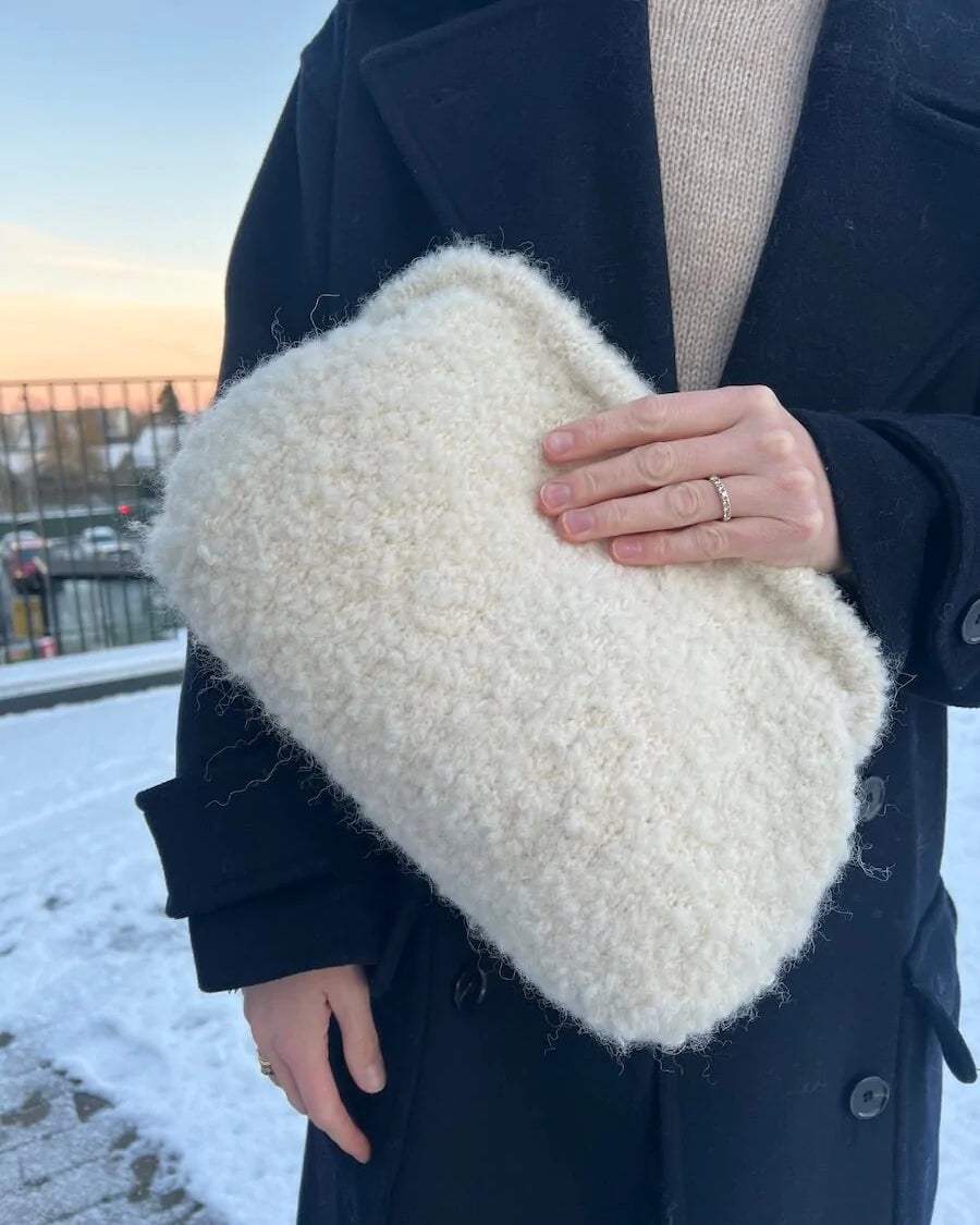 Fôr til stor Teddy Clutch PetiteKnit