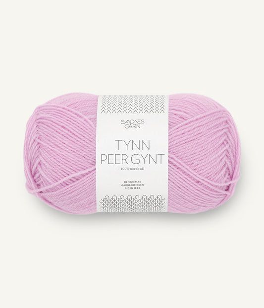 4813 Pink Lilac Tynn Peer Gynt Sandnes Garn