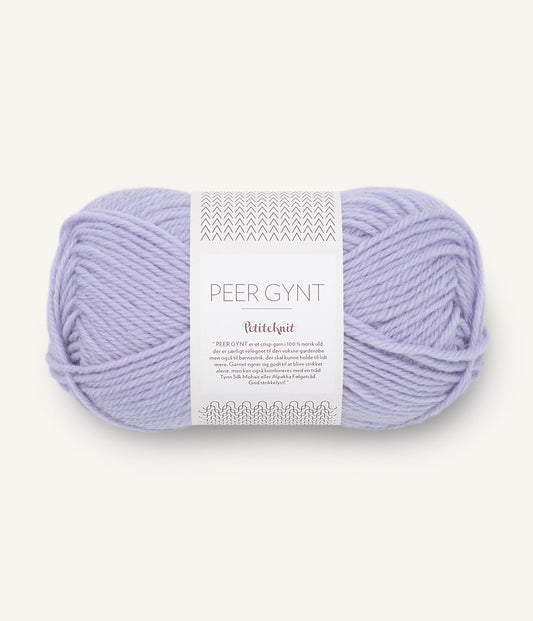 5012 Perfect Purple Petite Knit Peer Gynt Sandnes Garn