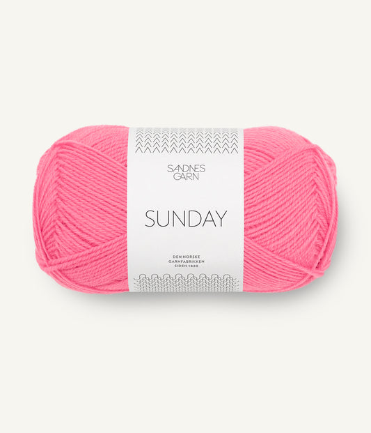 4315 Bubblegum Pink Sunday Sandnes Garn