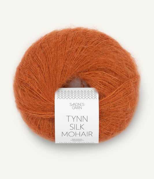 2745 Cognac Tynn Silk Mohair Sandnes Garn