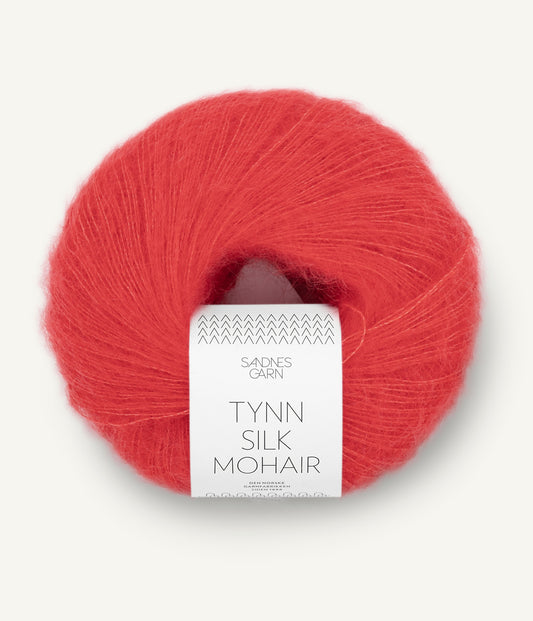4008 Poppy Tynn Silk Mohair Sandnes Garn