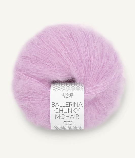 5023 Lilac Ballerina Chunky Mohair Sandnes Garn