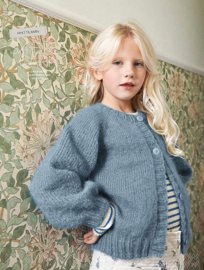 2110 Mykt Til Barn Oppskriftshefte Sandnes Garn