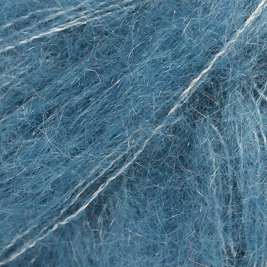 27 Jeansblå uni Drops Kid Silk