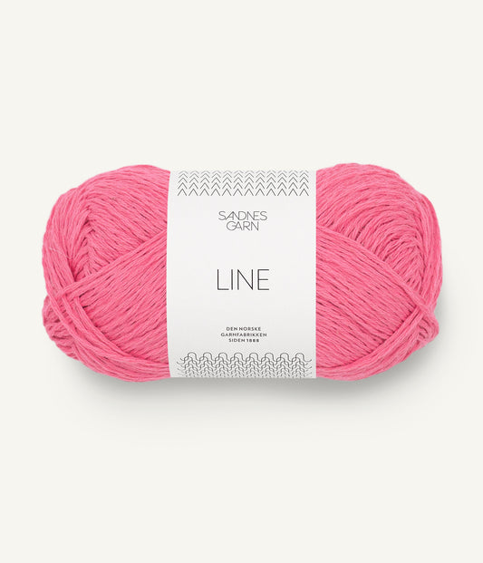 4315 Bubblegum Pink Line Sandnes Garn