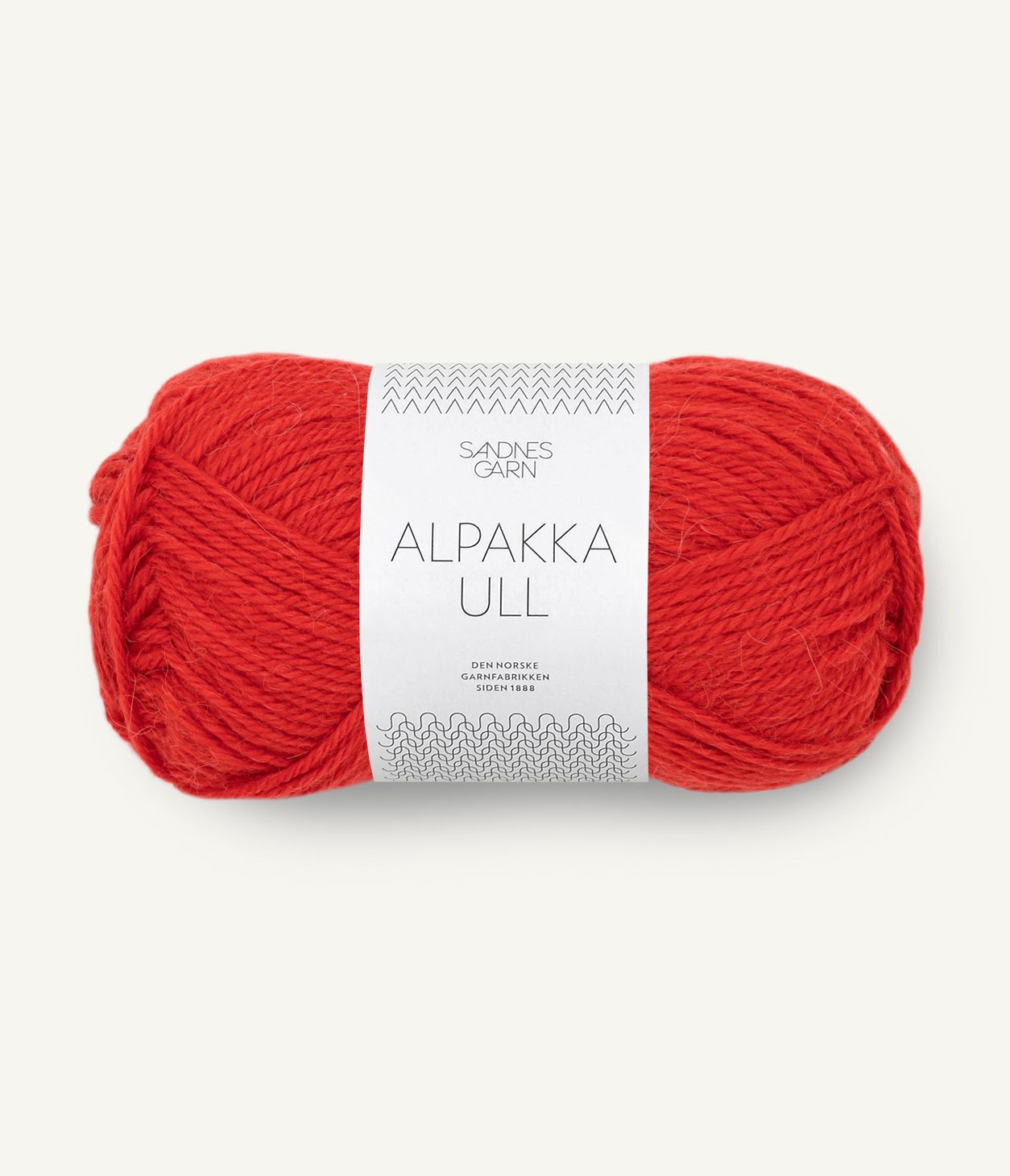 4018 Scarlet Red Alpakka Ull Sandnes Garn