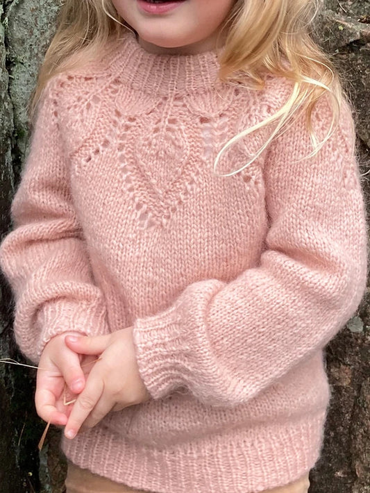 Chunky Dahlia Mini Papir Enkeltoppskrift LeKnit