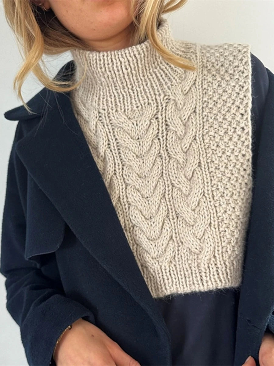 Siri Neck Enkeltoppskrift LeKnit