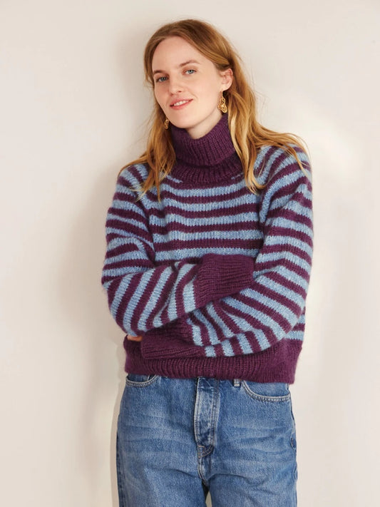 2409 DIY Nr 9 South Sweater Enkeltoppskrift Sandnes Garn