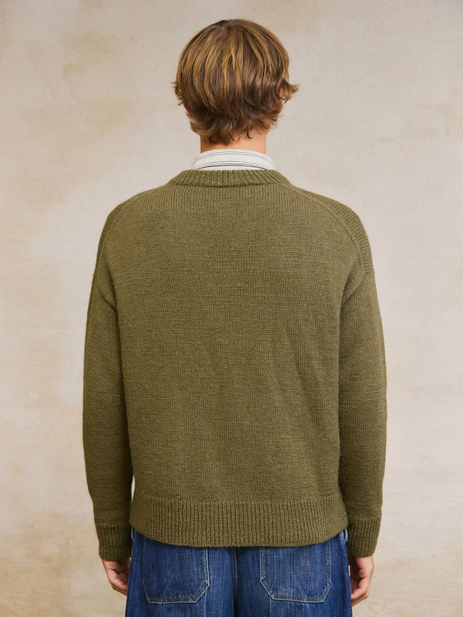 2412 Mr Nr 1 William Sweater Man Enkeltoppskrift Sandnes Garn