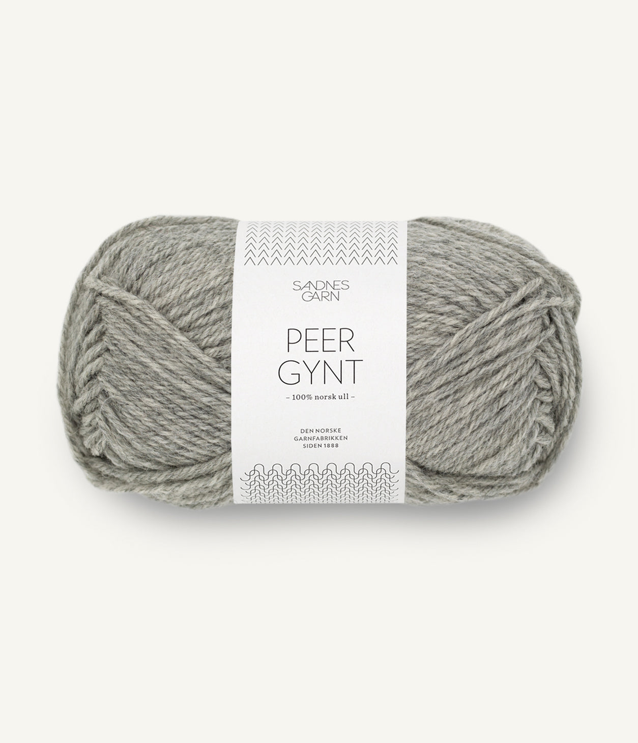 1042 Gråmelert Peer Gynt Sandnes Garn