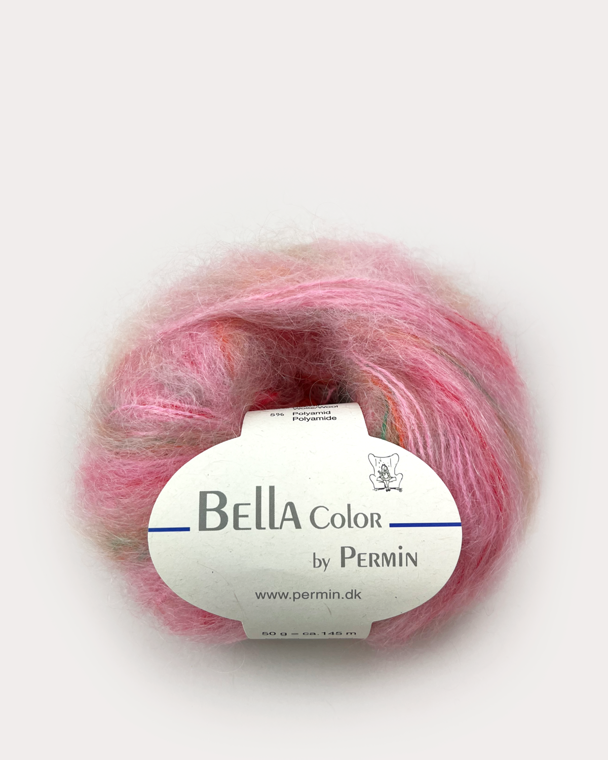 883177 Lyserød/Rosa/Grønn Bella Color Permin