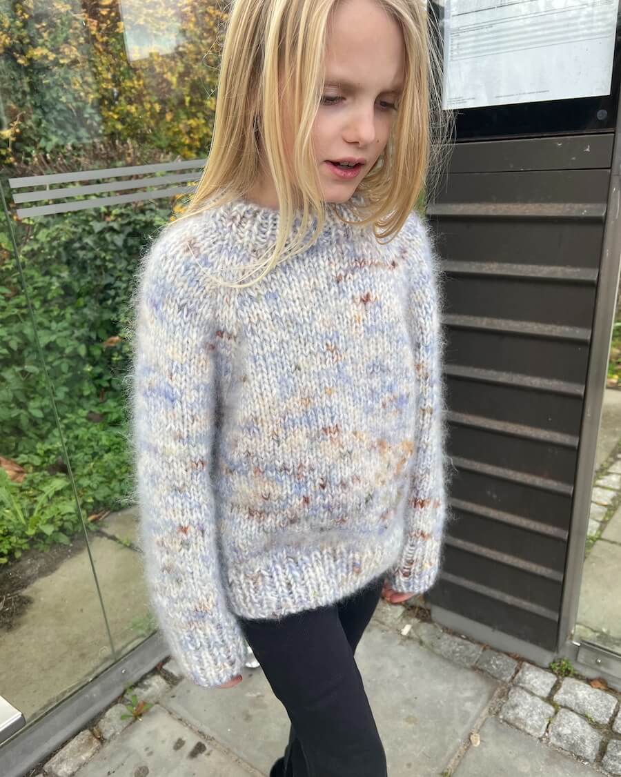 Marble Sweater Junior PetiteKnit