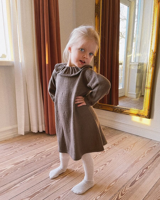 Dagmars Kjole Papir PetiteKnit