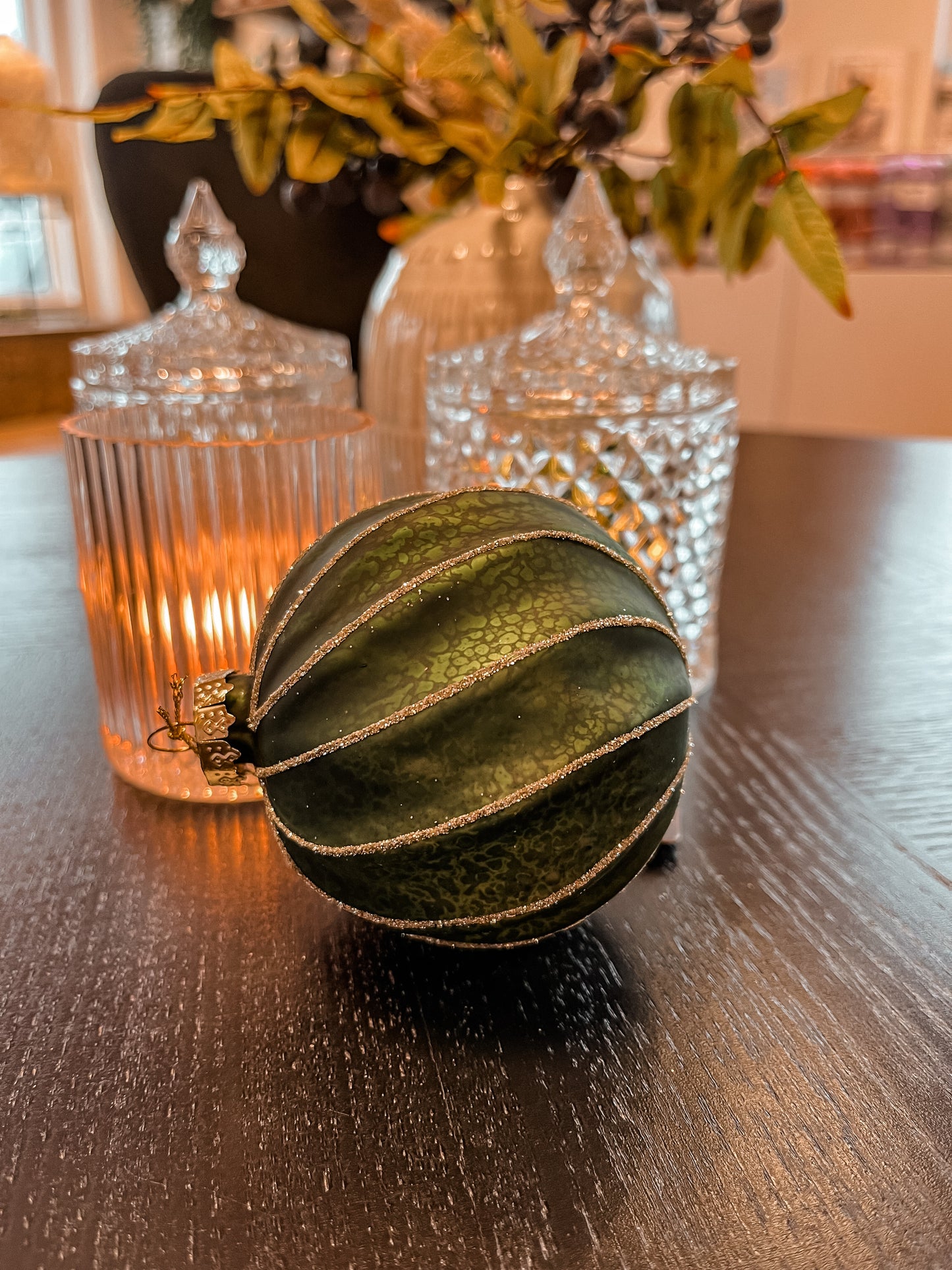 Julekule Grønn Antikk