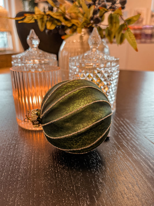 Julekule Grønn Antikk